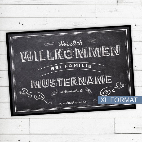 "xl Doormat ""Vintage" - image 1