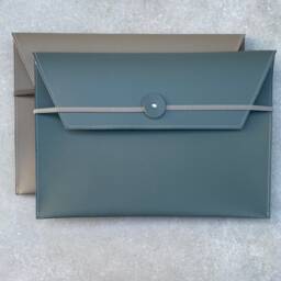 A4 Recycled Leather Envelope - thumbnail 4