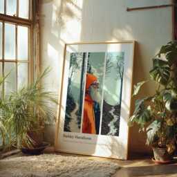 Barkley Marathons Poster Tennessee Ultra Marathon Art Print - thumbnail 2