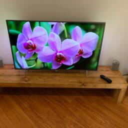 Handmade Chunky Wooden Rustic Tv Stand/Cabinet - Free Delivery - thumbnail 3