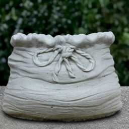 Garden Flower Pot Statue Concrete Plant Sculpture Cement Planter Decoration Handmade Planter Lover Gift Yard Art Home Decor - thumbnail 1