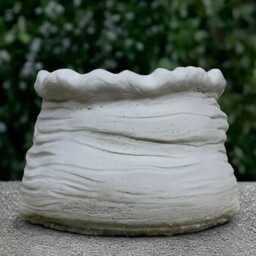 Garden Flower Pot Statue Concrete Plant Sculpture Cement Planter Decoration Handmade Planter Lover Gift Yard Art Home Decor - thumbnail 4
