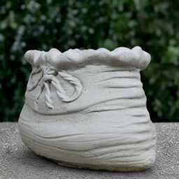 Garden Flower Pot Statue Concrete Plant Sculpture Cement Planter Decoration Handmade Planter Lover Gift Yard Art Home Decor - thumbnail 2