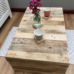 Large Rustic Coffee Table - thumbnail 3