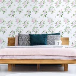 Garden Bouquet Wall Stencil - Large For Diy Home Decor Flower Stencils Instead Of Floral Wallpaper Easy Walls - thumbnail 3