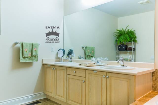 Even A Princess Washes Her Hands Interior Vinyl Wall Decal - Perfect For Bathroom Or Mirror - image 1