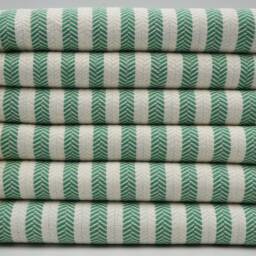 "Turkish Towel, Turkish Peshtemal, Herringbone Towel, Green Towel, 38""x63" - thumbnail 2