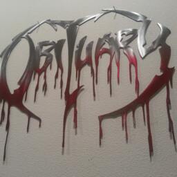 Custom Metal Band Sign Ornate Heavy Wall Art - 24'' - thumbnail 2
