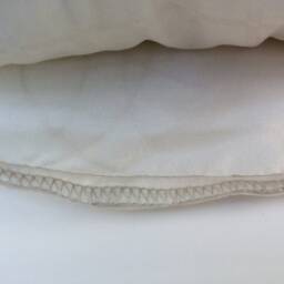 White/Black Embroidered Pillow Cover, Decorative Throw Covers, Cushion Toss Pillow, Geometric Lumbar Pillow, Boutique Pillows - thumbnail 4