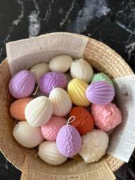 Handmade Easter Egg Candle Soy Wax Decor Candle - thumbnail 1