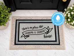 Family Name Exterior Doormat, Personalised Outdoor Welcome Rug