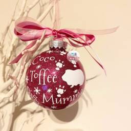 Personalised Guinea Pig Bauble, Pet Ornament, Tree Decoration , Christmas Gift - thumbnail 4