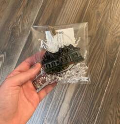 Hand Painted Clear Acrylic Home Ornament