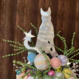 German Shepherd, Dog Christmas Tree Topper, Wall Hanging Or Yard Stake, Metal, Holiday Decoration, Aluminum, Police Dog, Dog Lover Gift - thumbnail 2