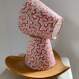 Ian Sanderson Dulcie Coral Luxury Candle Clip Lampshade. Bespoke. Handmade. Wall Lights. Chandeliers - thumbnail 3