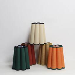 Duzy Handmade Fabric & Acrylic Lampshade For Home Furnishing , Color Can Be Customized Made