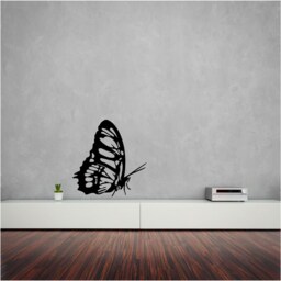 Butterfly Vinyl Wall Art, Decal, Sticker, Transfer, Mural, Removable, Decor, Interior, Exterior, Peel & Stick, - 0732 - thumbnail 1