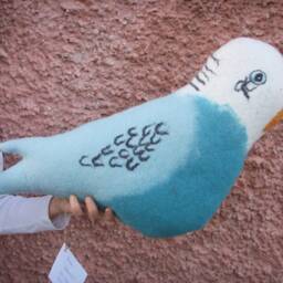 Budgie Cushion - thumbnail 4