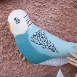 Budgie Cushion - thumbnail 2