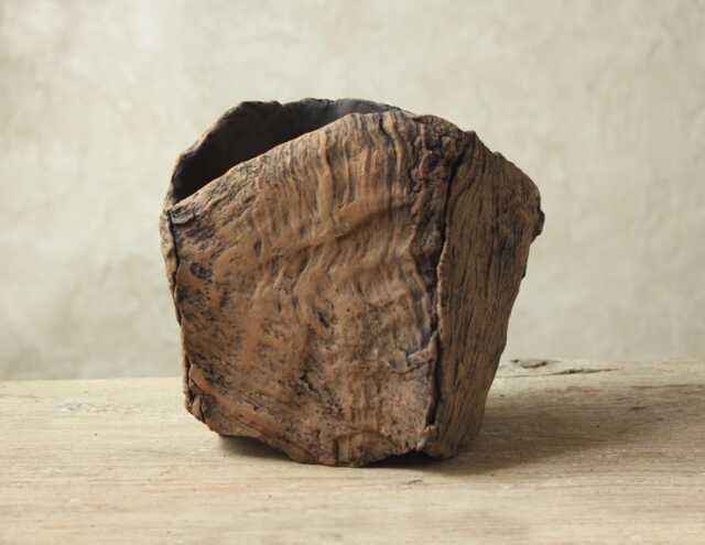 Unique Pot For Cacti, Succulents, Caudex. Original Handmade Sculptural/Size 11-12 cm Wide, 12-16 High - image 1