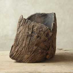 Unique Pot For Cacti, Succulents, Caudex. Original Handmade Sculptural/Size 11-12 cm Wide, 12-16 High - thumbnail 3