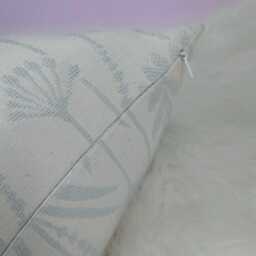 John Lewis Floral Fabric Neutral Cushion Cover Both Sides Meadow, Country Home Cushion Cover Cotton Linen Blend - thumbnail 4