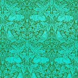 William Morris, Brer Rabbit, Ben Pentreath, Olive & Turquoise Linen Union Cushion, Throw Pillow Cover, Home Decor - thumbnail 3