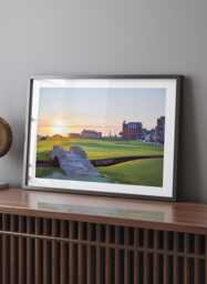 Swilcan Bridge St Andrews Golf Wall Art Print Course Photography Home Office Decor Gift Club House Scotland - thumbnail 1