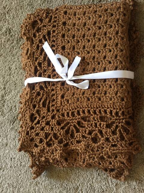 Tan Baby Blanket - image 1