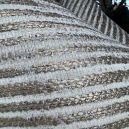 Luxurious Gold Striped Woven Cushion Cover Double-Sided Textured Designer Fabric For Sofa & Bed Decor - thumbnail 2