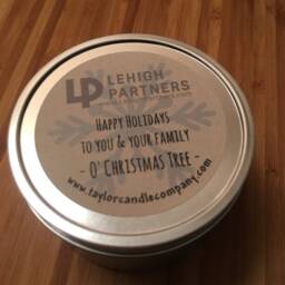 50 Personalized Soy Wax Candles, Custom Label Wedding Favors - thumbnail 4
