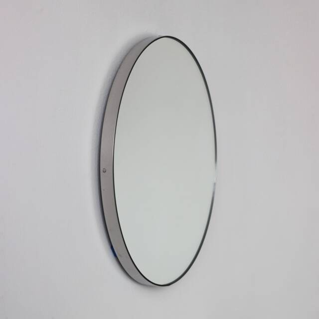 Orbis??? Minimalist Customisable Round Mirror With Stainless Steel Frame - image 1