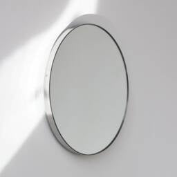 Orbis??? Minimalist Customisable Round Mirror With Stainless Steel Frame - thumbnail 2