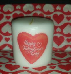 Happy Valentine's Candle - thumbnail 1