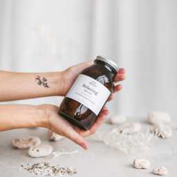 Botanical Soy Wax Candle Gift - Scented With Pure Essential Oils, Tranquillity, Peace & Quiet Gift, 100% Natural, Vegan Friendly - thumbnail 4