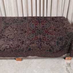 Luxury Boiled Pure Merino Wool Reversible Sofa Or Bed Throws For Ultimate Comfort & Style - Classic Indian Abstract Design in Multicolour - thumbnail 3