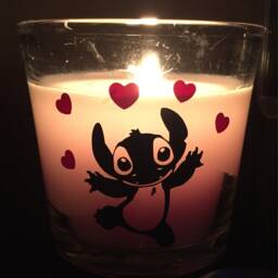 Lilo & Stitch Candle. Valentines Gift. Birthday. Wedding. Engagement. Mothers Day. Anniversary. Friendship. Thank You - thumbnail 2