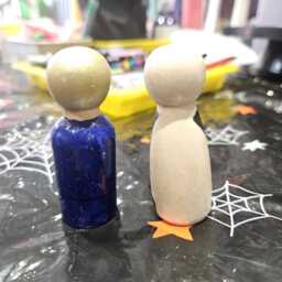 Madness Motif Peg Doll Set, Suggs Inspired Gift - thumbnail 3