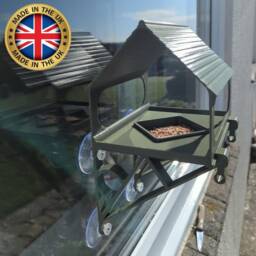 Large Traditional Style Window Mounted Bird Feeder - thumbnail 2
