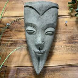 stone Garden Majestic Joker Wall Plaque Hanger Planter Ornament - thumbnail 3
