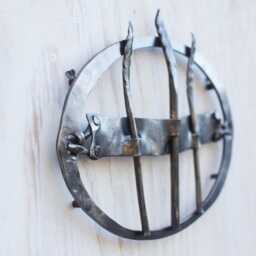 Break Through. Botanically Inspired Hand-Forged Original Art - thumbnail 2