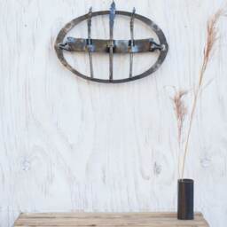 Break Through. Botanically Inspired Hand-Forged Original Art - thumbnail 3