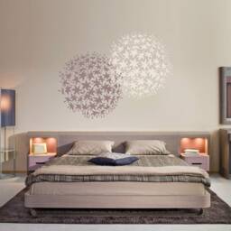 Allium Grande Flower Stencil - Wall Art Stencils Easy To Use Wall Art Stencils For A Quick Room Makeover Floral Walls - thumbnail 2
