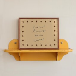 How Lucky Are We Print, Horizontal Nursery Illustration Kids Bedroom Art, Homely Family Loving Wall Unframed - thumbnail 2