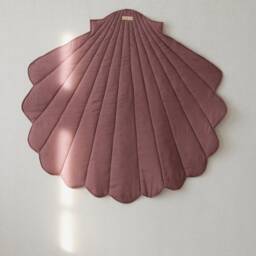 "Linen Shell Mat ""Marsala" - thumbnail 2