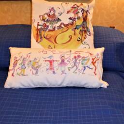 Sillybillies On The Moon Throw Pillow Cover - thumbnail 4