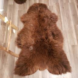 Rugs Sheepskin Sheep Skin Leather Decorative Rug Comfy Area Carpet Throw, Schaffell, Hygge - thumbnail 2