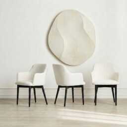 Dining Chair Chloe With Metal Legs - thumbnail 2
