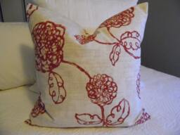 Closeout3 Color Choices. Decor.crimson.ivory.natural.taupey - Grey.blue.pillow Covers.slipcovers.throw Pillows.toss Pillows - thumbnail 1