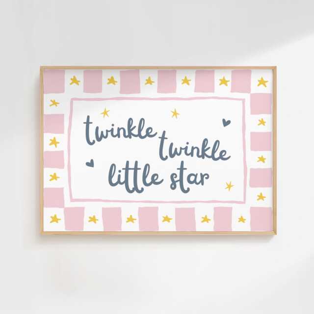 Little Star - Home Print Wall Decor Quirky